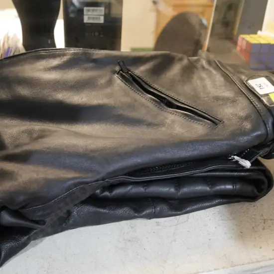 Leather pants