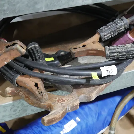 Jumper leads , hand saws