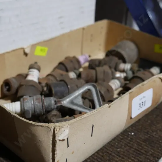 Old spark plugs