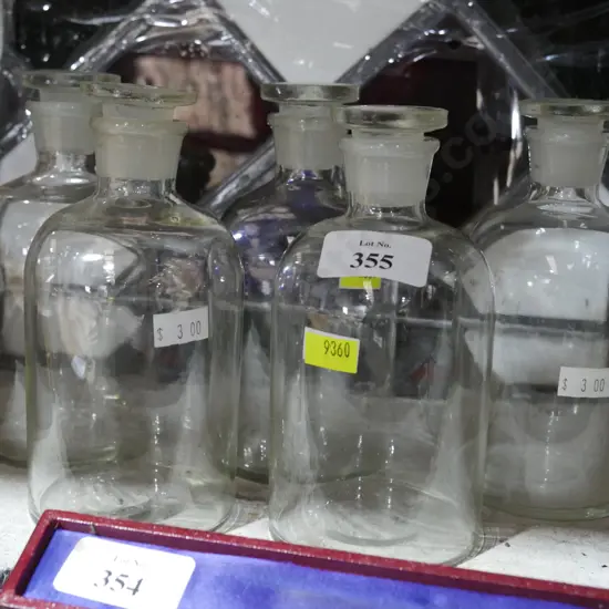 Apothecary bottles