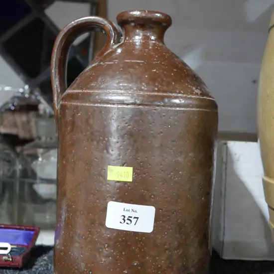 Luke Adams Sydenham pottery stone jar