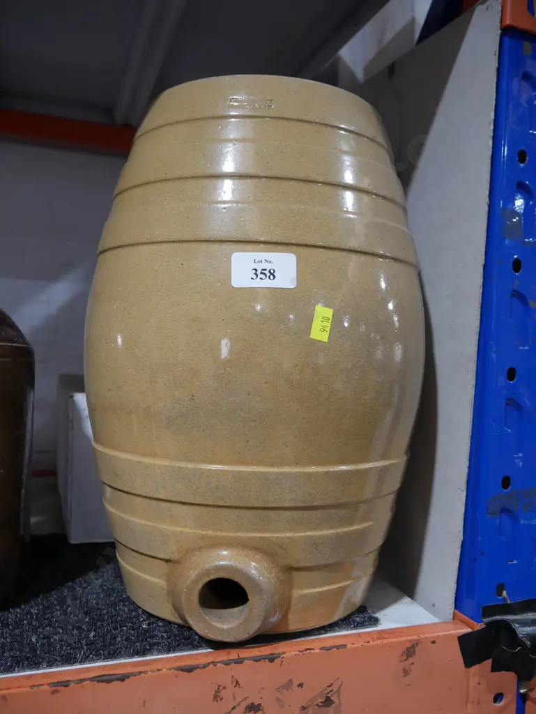 Christchurch Brick Co stoneware spirit barrel Image 1++