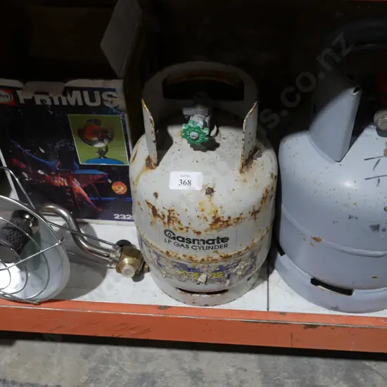 Primus heater and gas cylinders