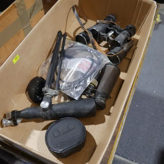 Binoculars etc