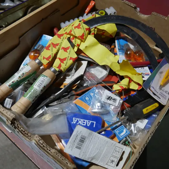 Sickles, tools and other sundries