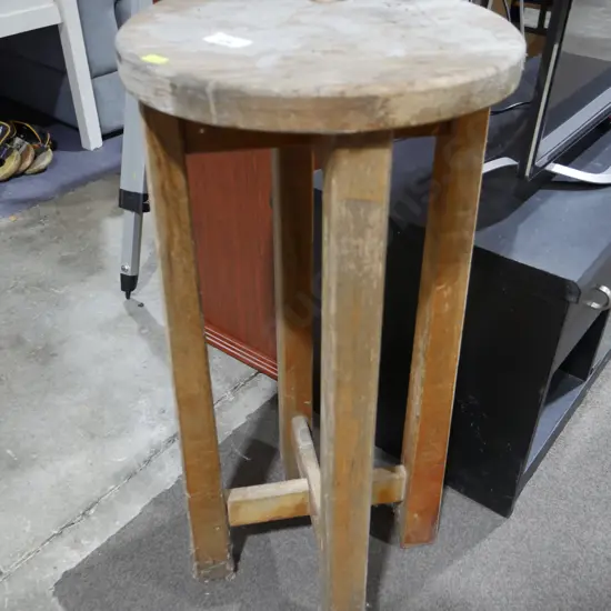 Wooden stool
