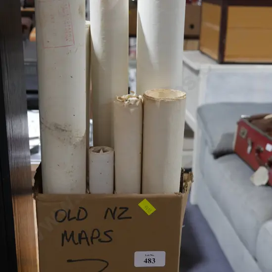 Old NZ maps