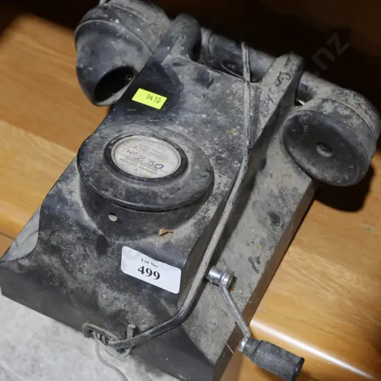 Vintage wall telephone