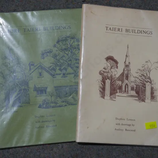 2 books, Taieri buildings