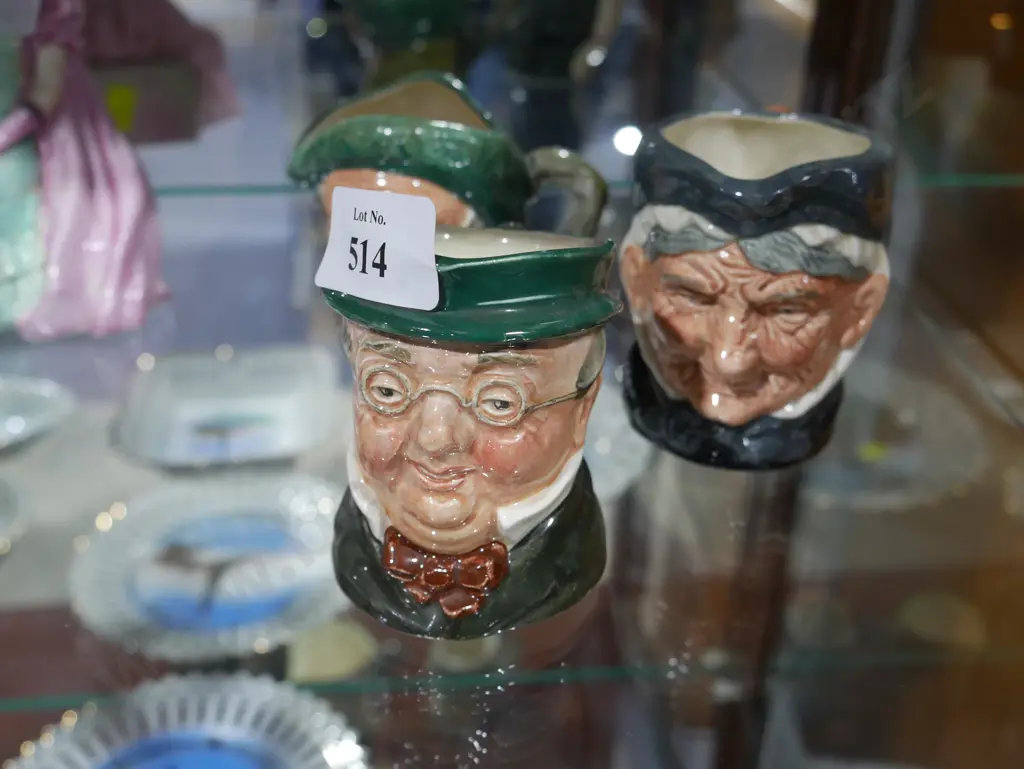 3 Royal Doulton Toby Jugs Image 1++