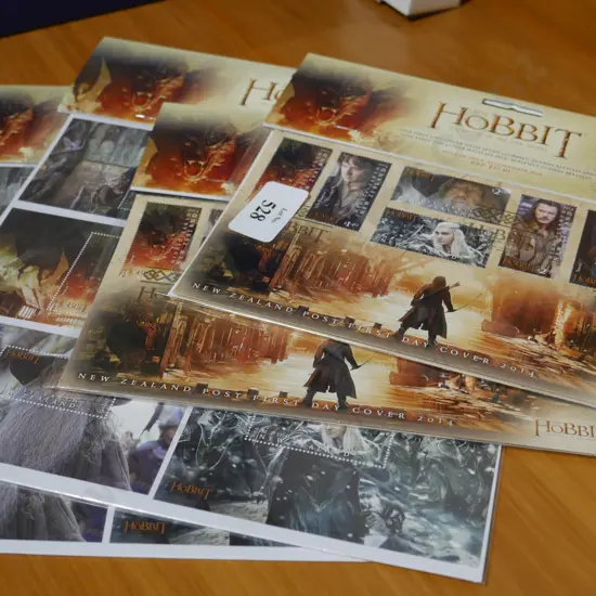 NZ stamp sets, The Hobbit