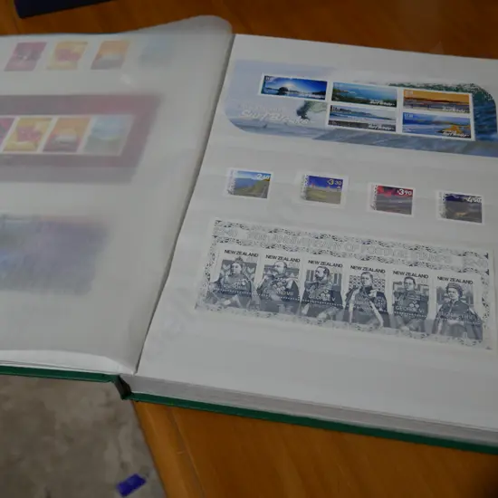 NZ stamp album