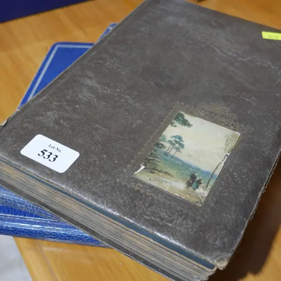 Cigarette card albums