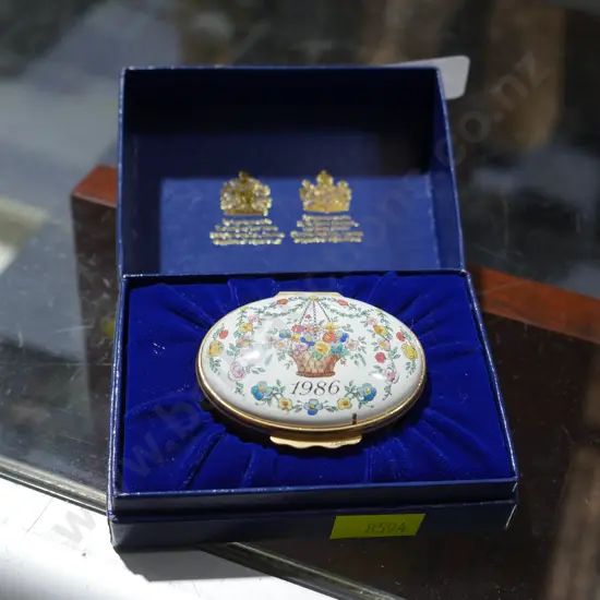 Boxed Halcyon days enamel