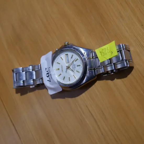 Seiko kinetic mens watch