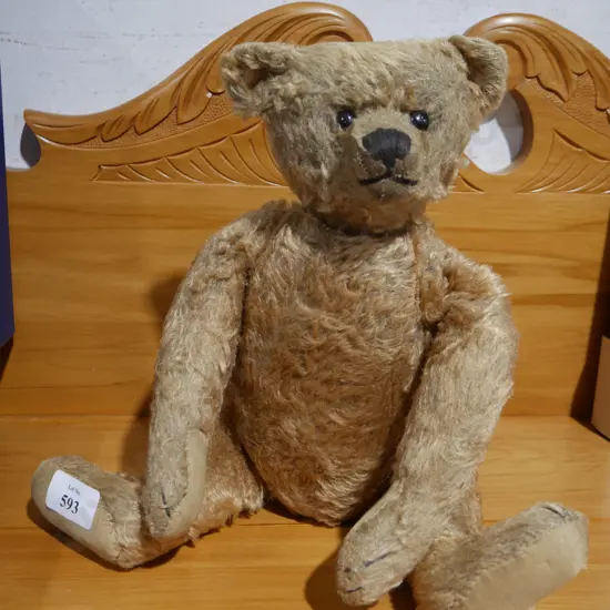 Early Steiff teddy bear