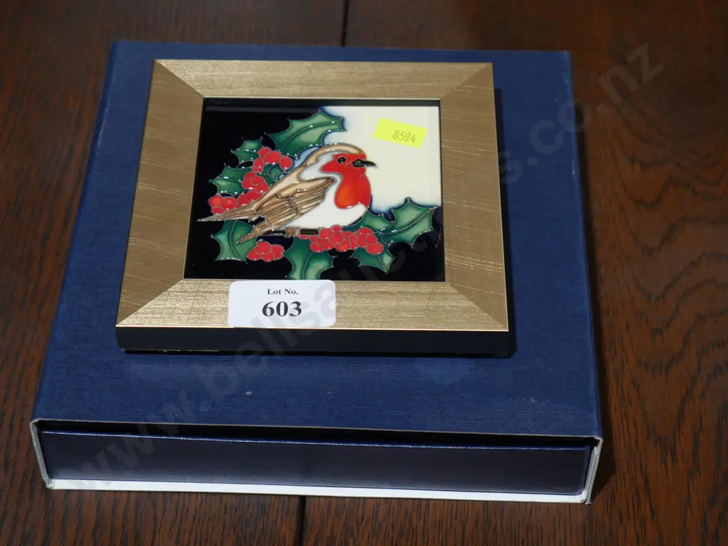 Moorcroft tile plaque Image 1++