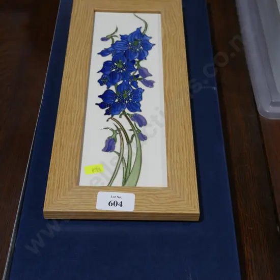 Moorcroft tile plaque