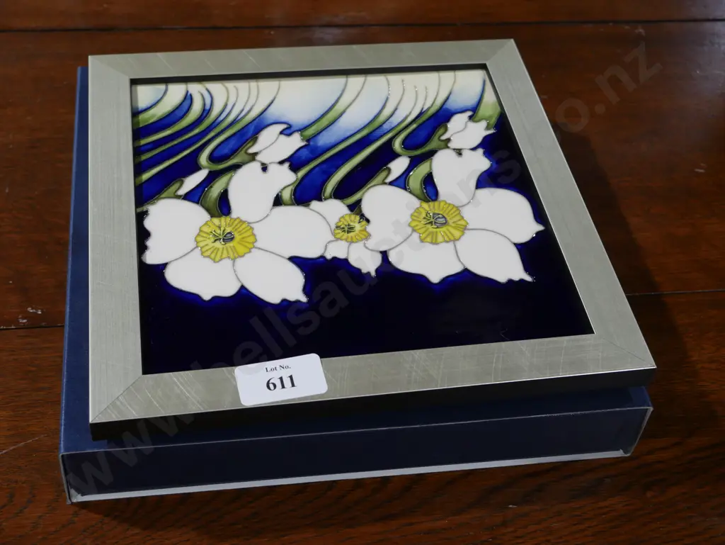 Moorcroft tile plaque Image 1++