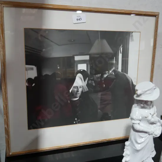 Framed photograph