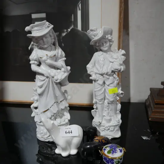 Figurines, Limoges trinket boxes