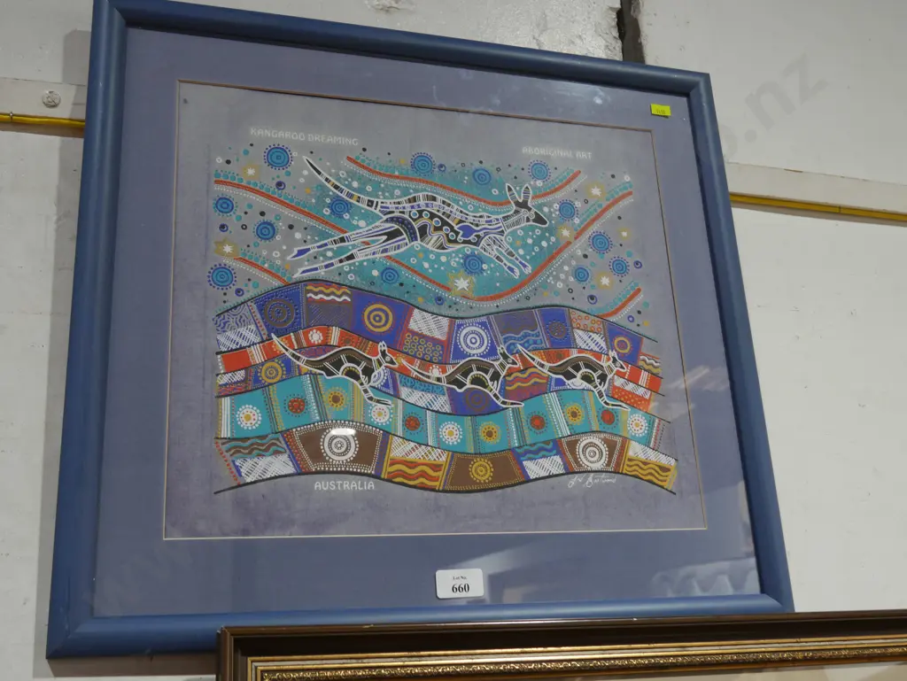 Kangaroo Aboriginal art Australia Image 1++