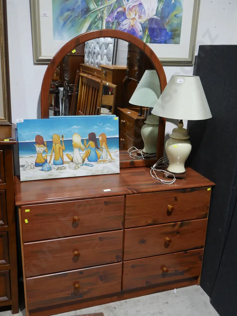 Mirror back dresser Image 1++