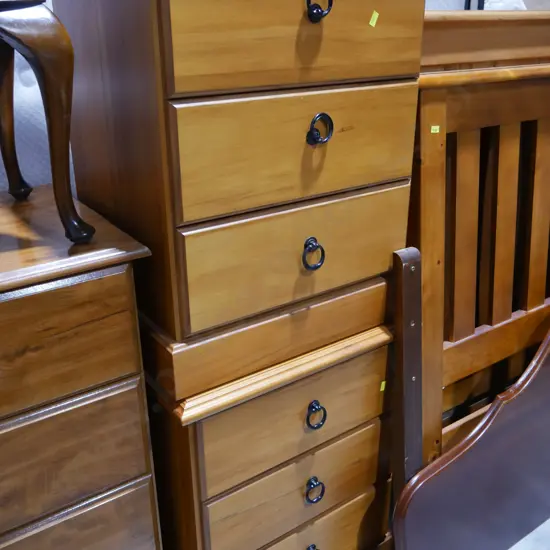 Pair of bedside drawers