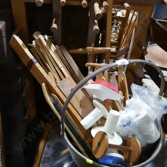 Copper pan and sewing gear