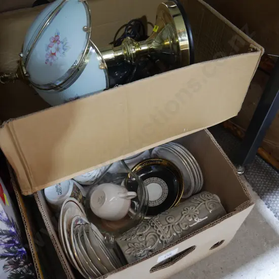 China, touch lamp etc