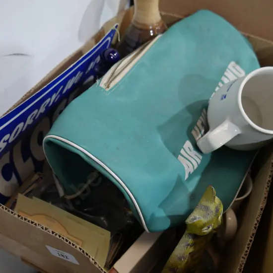 Air NZ bag, china, etc