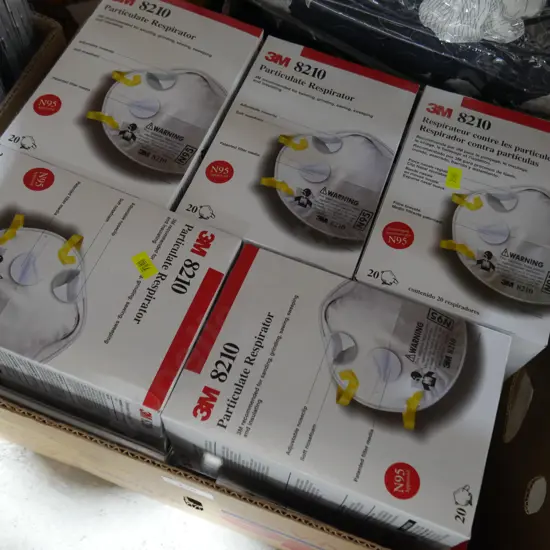 Box of respirators