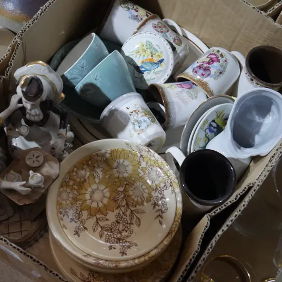 Crown lynn china etc