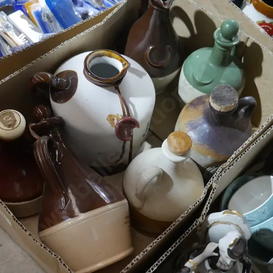 Assorted pottery