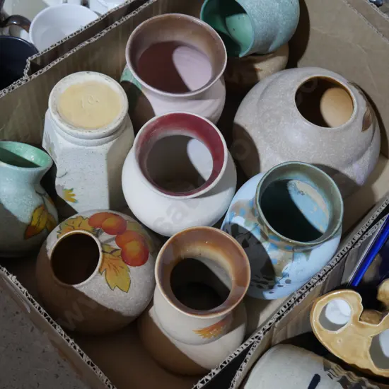 Crown lynn vases