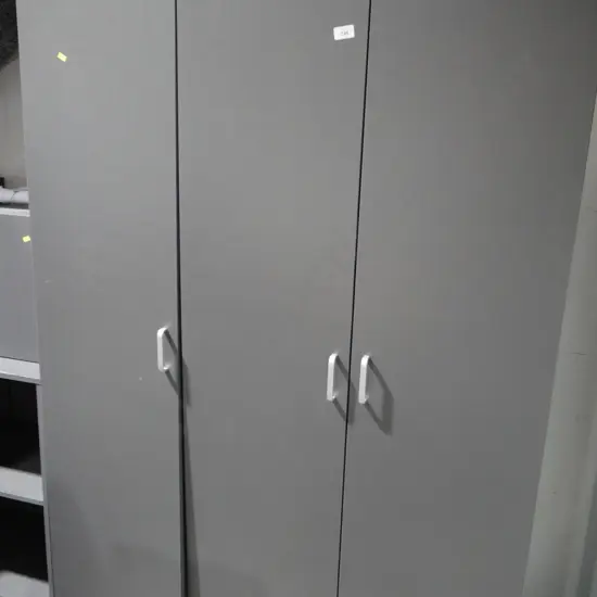 2 door and 1 door cupboards