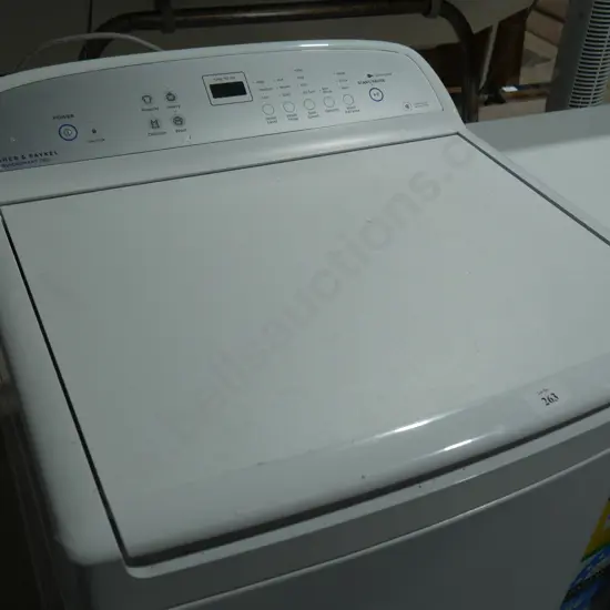 Fisher Paykel washing machine.