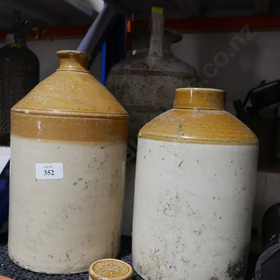 Stone bottles , vase