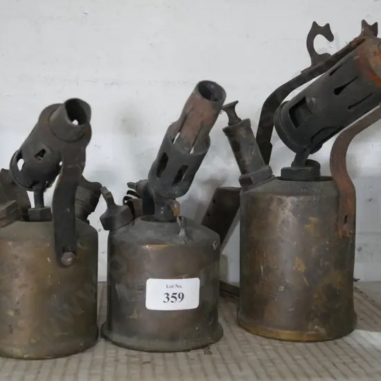 3 blow torches