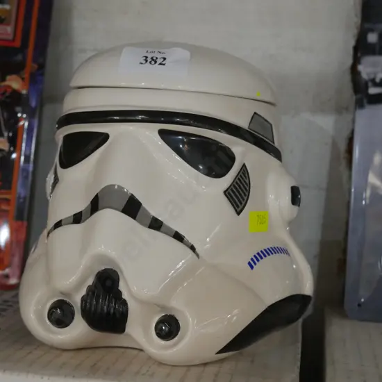 Storm trooper cookie jar