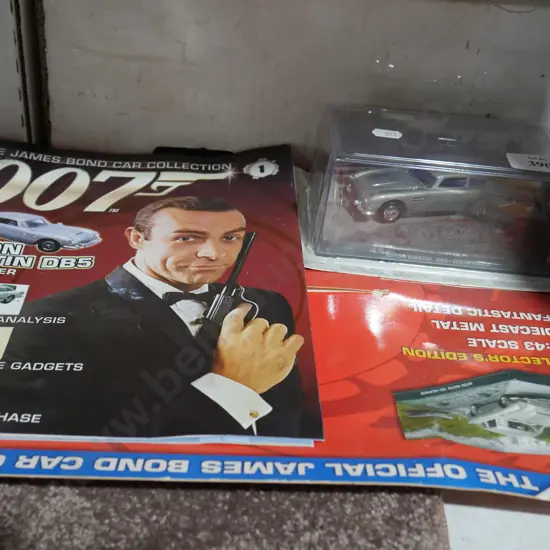 James bond magazine ,car