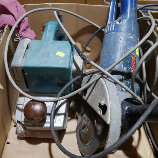 Belt sander and grinder