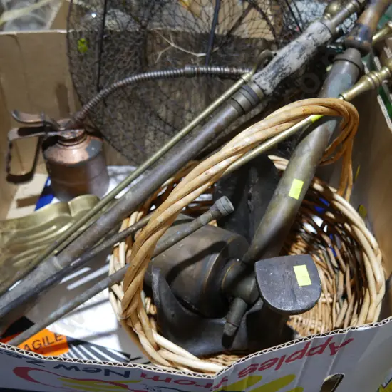 Sprayers, basket etc