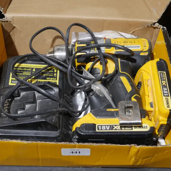 DeWalt battery drill