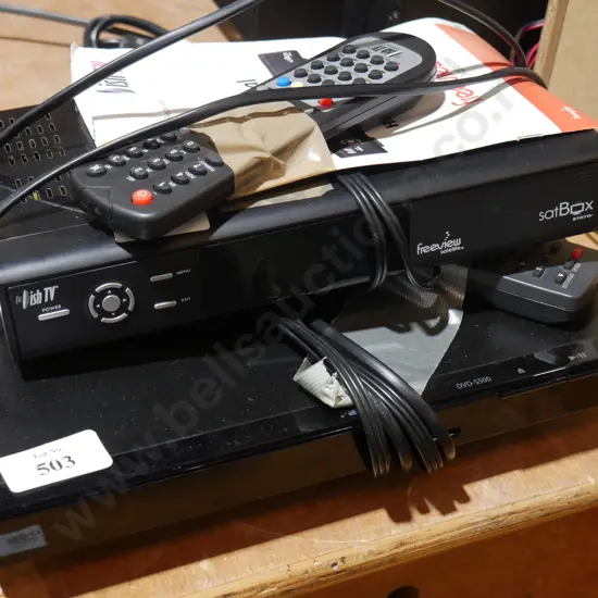 DVD player, Freeview box