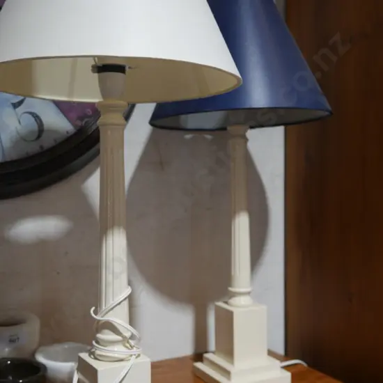 Pair of table lamps