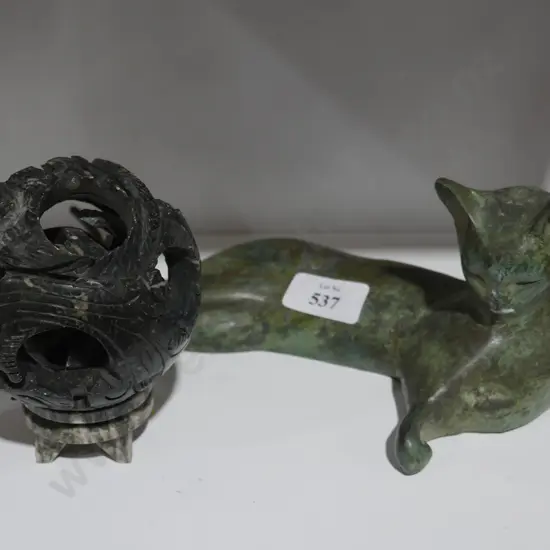 Cat and mystery ball