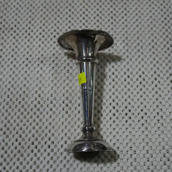 Sterling silver vase