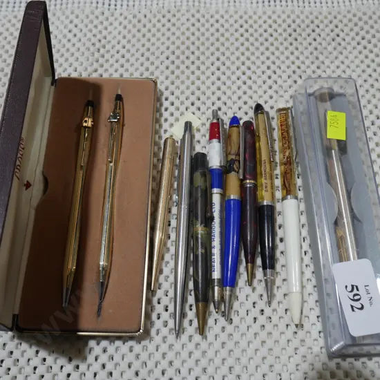 Vintage pens etc
