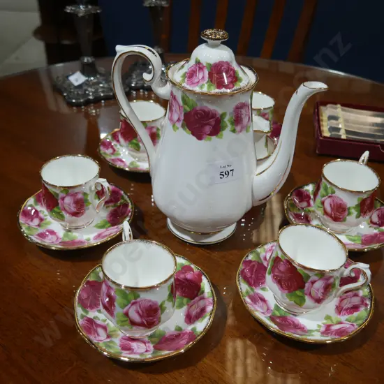 Royal Albert Old English Rose china